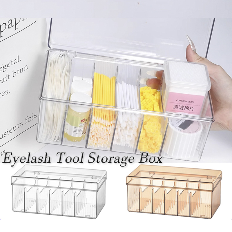 Beauty Makeup Supply - Przezroczysty organizer do rzęs stojak ekspozycyjny