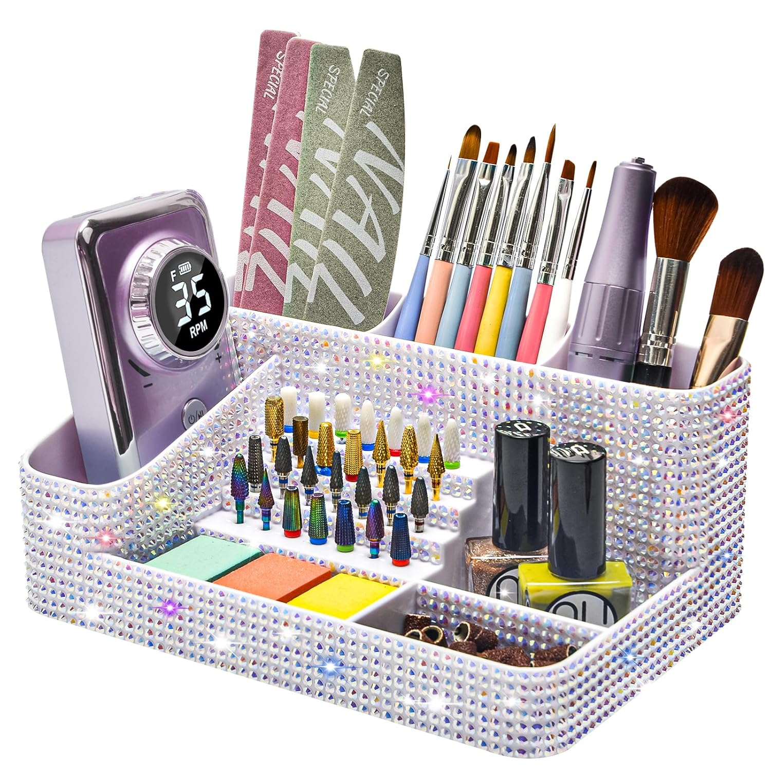 Beauty Makeup Supply - Przezroczysty akrylowy organizer na kosmetyki o
