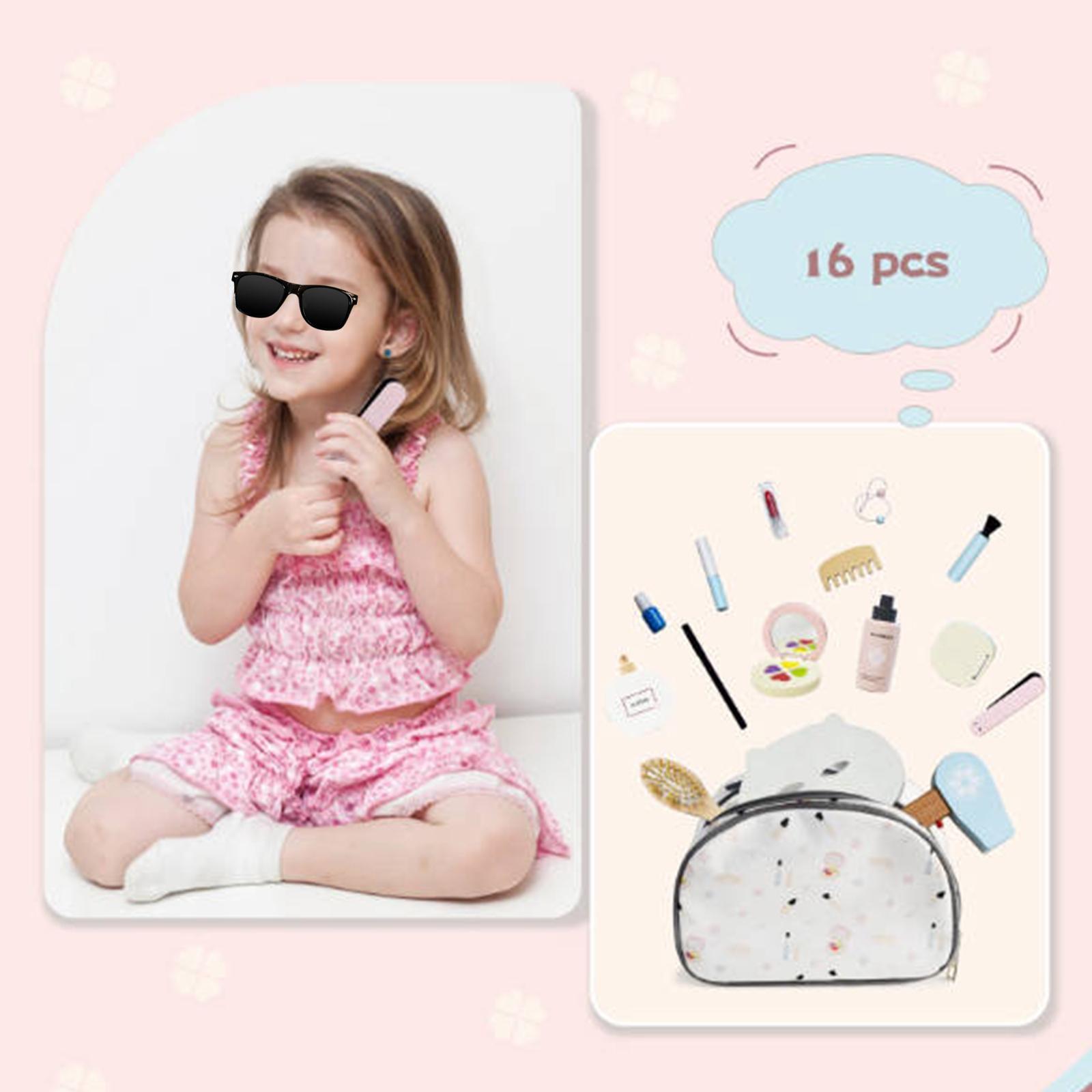 Makeup Beauty Makeup Game - Drewniany zestaw do makijażu Zabawki do