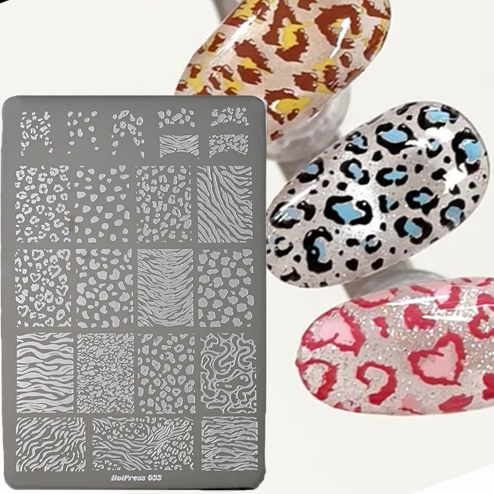 Nail Art Stamping Kit - 1 szt. Seksowna płytka do stemplowania