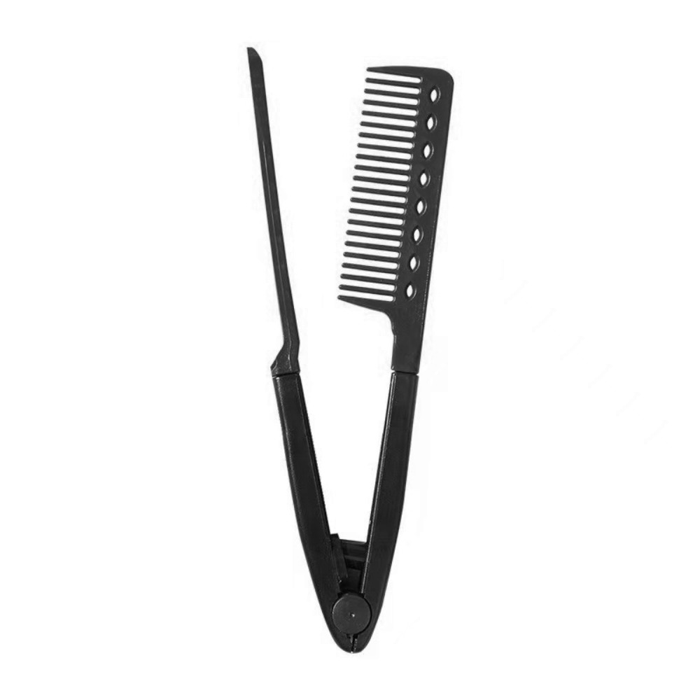 Hair Curling Wand - 1 szt. Składana szczotka do prostowania