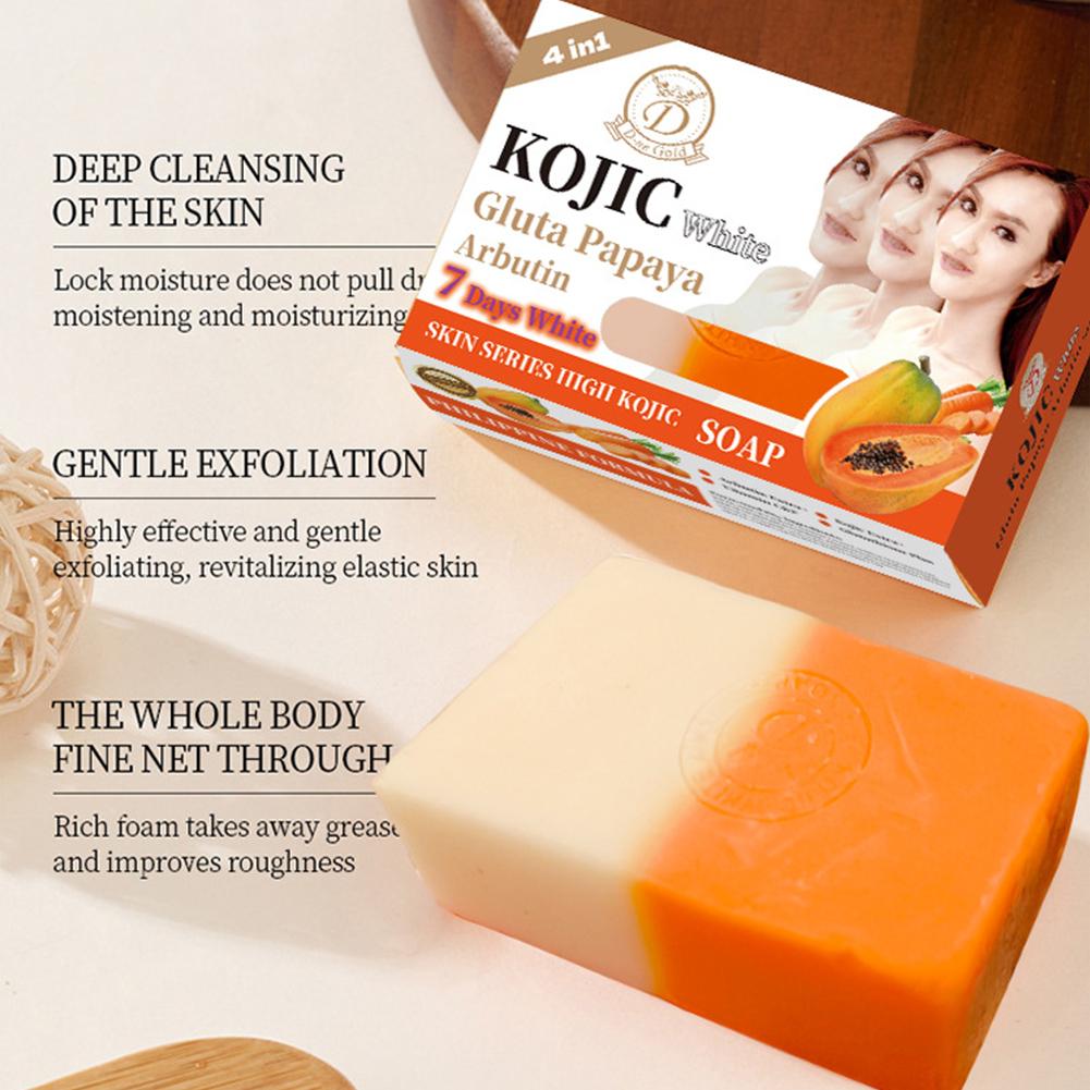Vitamin C Serum Face - Mydło z olejkiem eterycznym z papai