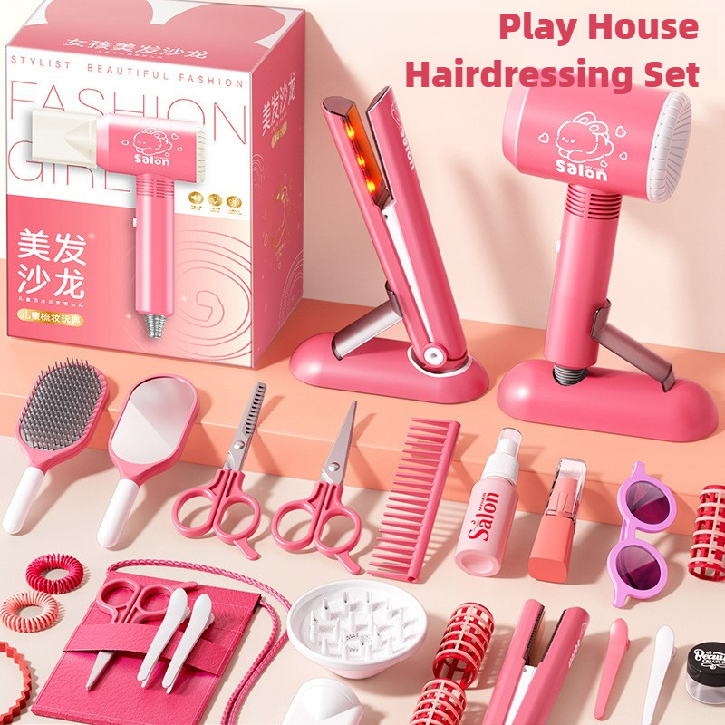 Beauty Makeup Kit For Girls - Zestaw do makijażu i stylizacji włosów