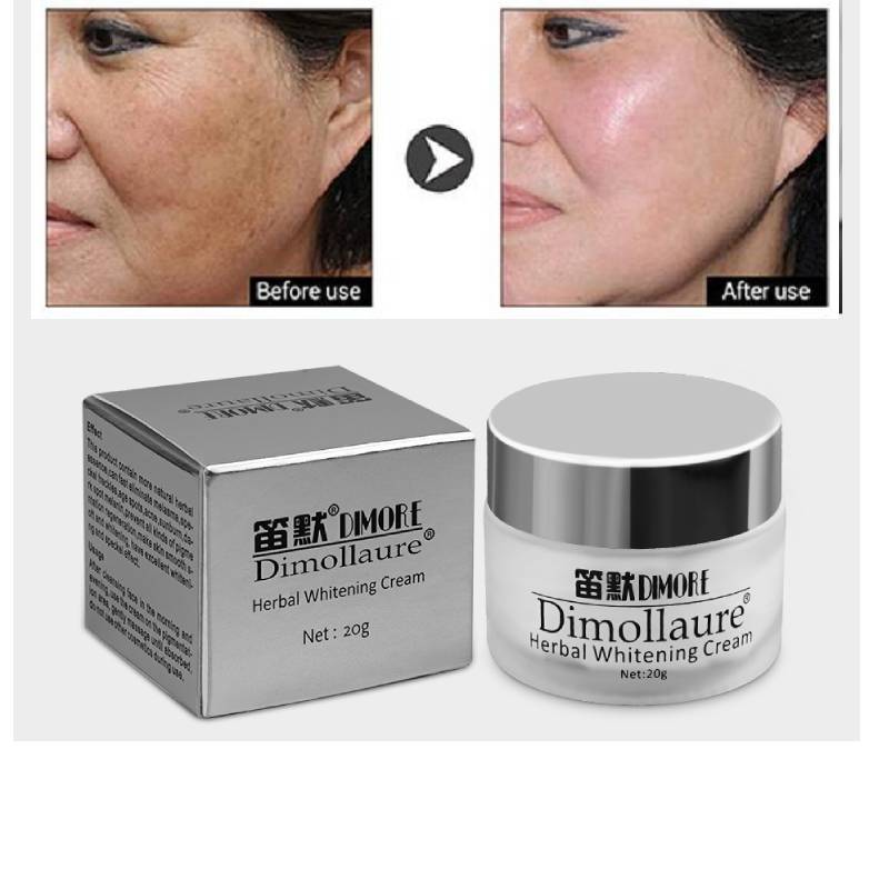 Beauty Glazed Makeup - Dimollaure krem wybielający piegi nawilżający ujędrniający