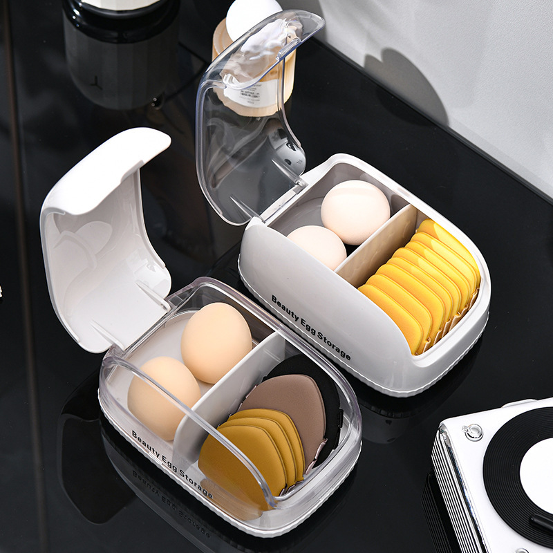Beauty Makeup Sponge - Pudełko do przechowywania gąbki do makijażu