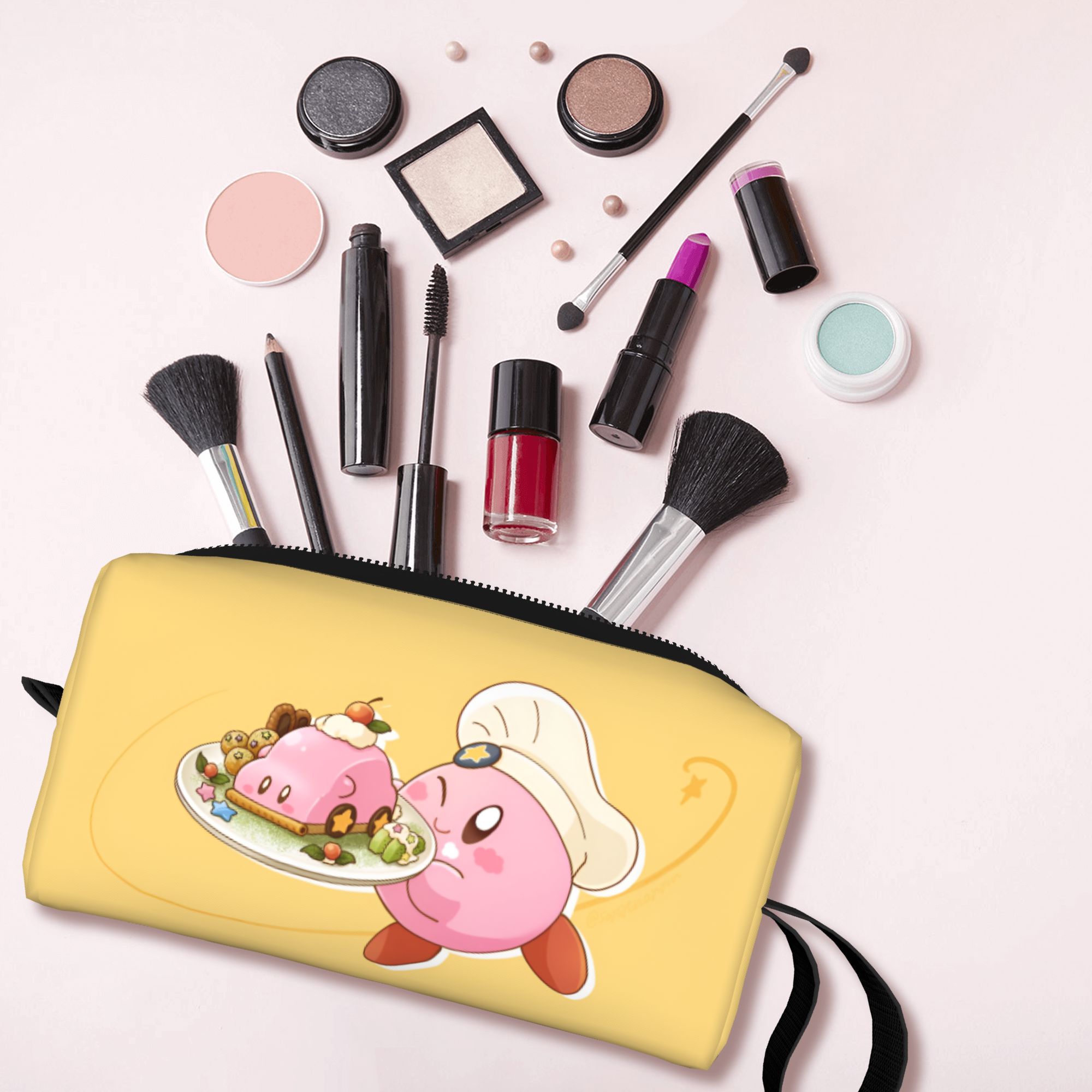 Makeup Beauty Makeup Game - Personalizowana kosmetyczka podróżna K-Kirby, przenośna, z