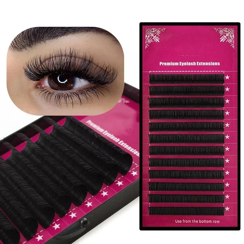 Beauty - Makeup - Eyes - 【M】Rzęsy do przedłużania, pojedyncze, mieszane rozmiary,