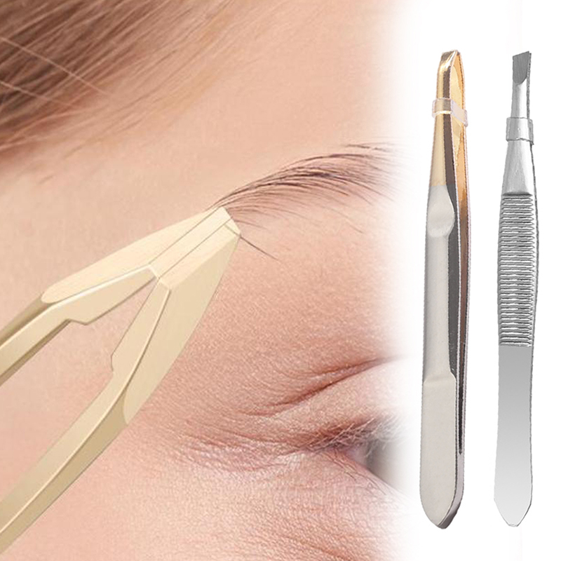 Beauty - Makeup - Eyes - Pęseta do brwi, do usuwania drobnych