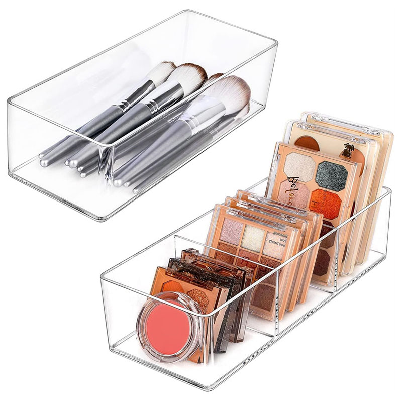 Beauty Makeup Sponge - Akrylowe pudełko do przechowywania kosmetyków na