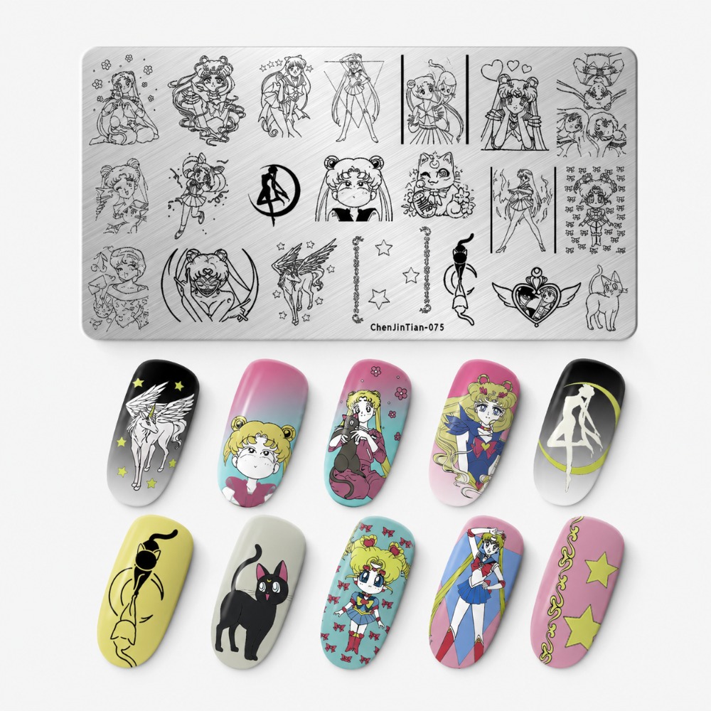 Płytka do stemplowania paznokc – Nail Art Stamping Kit recenzja i cena