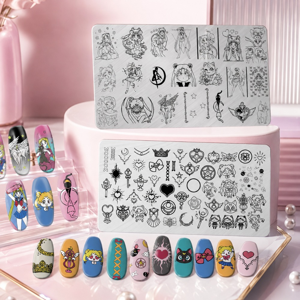 Płytka do stemplowania paznokc – Nail Art Stamping Kit recenzja i cena