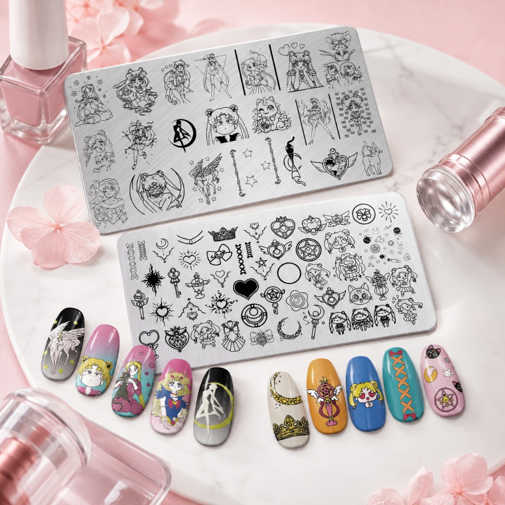 Płytka do stemplowania paznokc – Nail Art Stamping Kit recenzja i cena