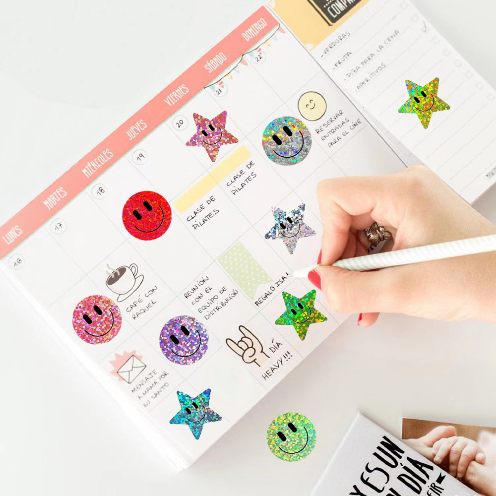 JCAC 500 sztuk/worek Naklejki  – Beauty Glazed Makeup recenzja i cena