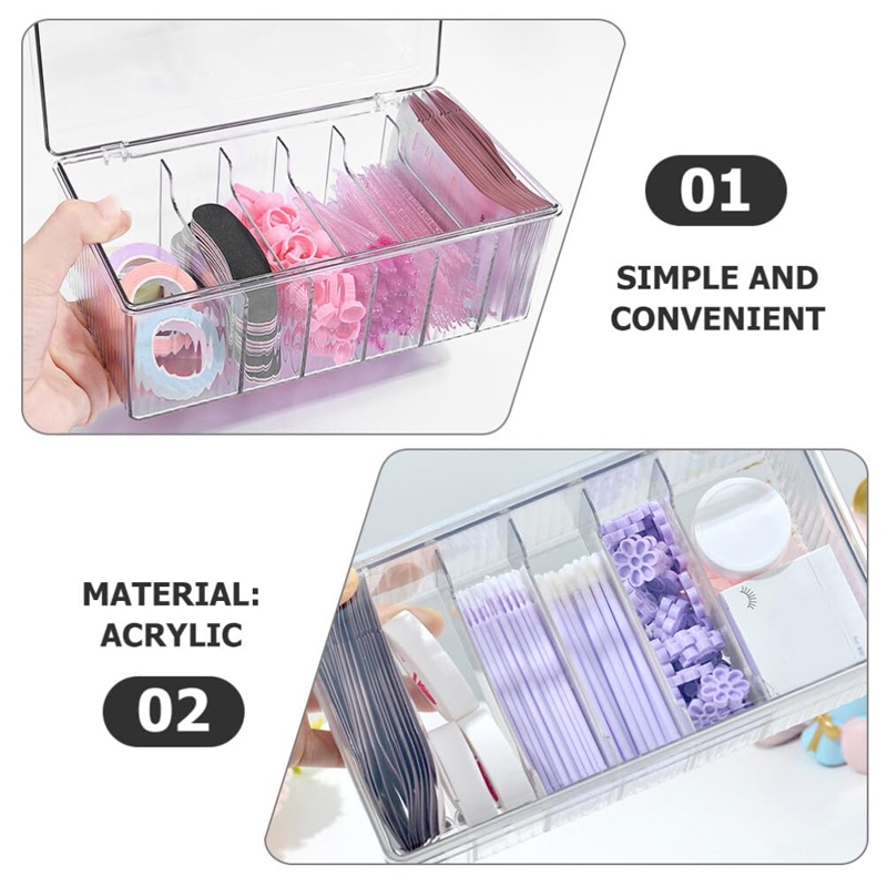 Przezroczysty organizer do rzę – Beauty Makeup Supply recenzja i cena