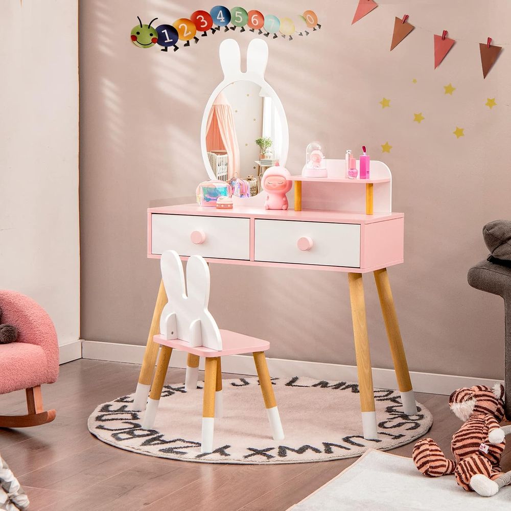 EY Kids Vanity, Drewniany zest – Beauty Makeup For Kids recenzja i cena