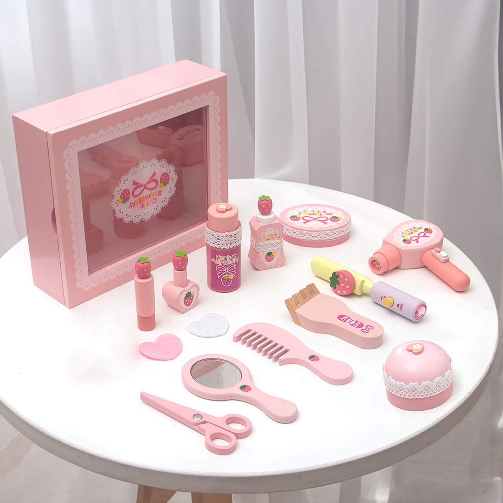 Drewniany zestaw do makijażu d – Beauty Makeup Kit For Girls recenzja i cena