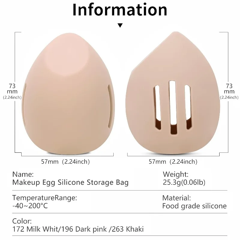 Silikonowe jajko kosmetyczne O – Beauty Makeup Sponge recenzja i cena
