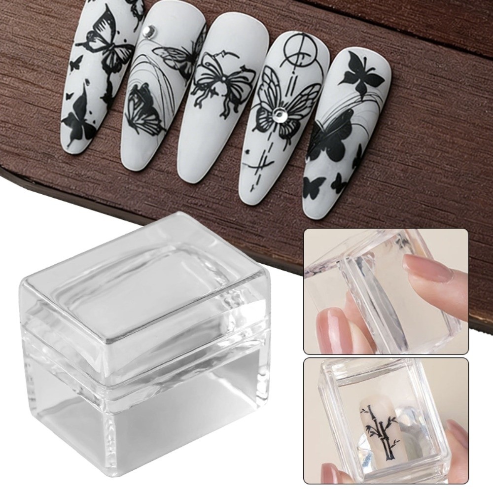Nowe Przezroczyste Płytki do S – Nail Art Stamping Kit recenzja i cena