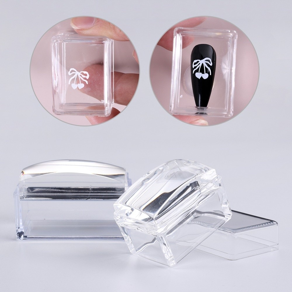 Nowe Przezroczyste Płytki do S – Nail Art Stamping Kit recenzja i cena