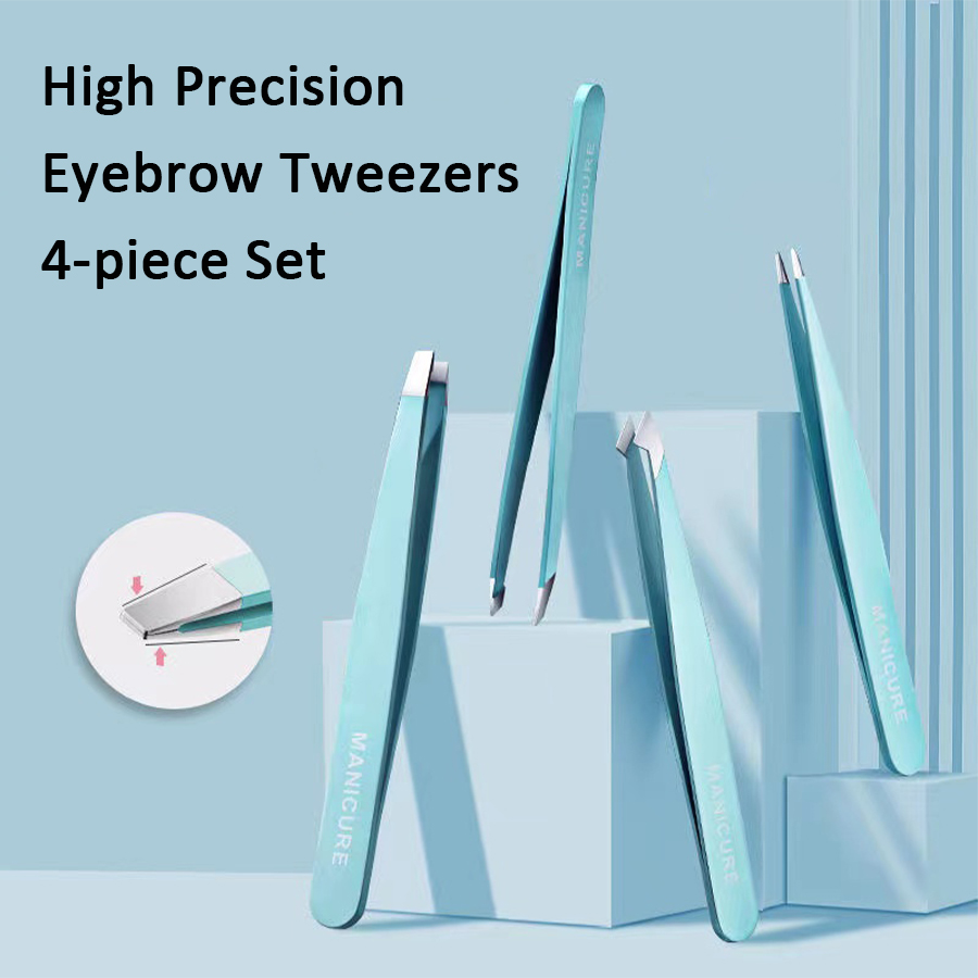 4 szt. Kolorowe pęseta do brwi – Beauty - Makeup - Eyes recenzja i cena