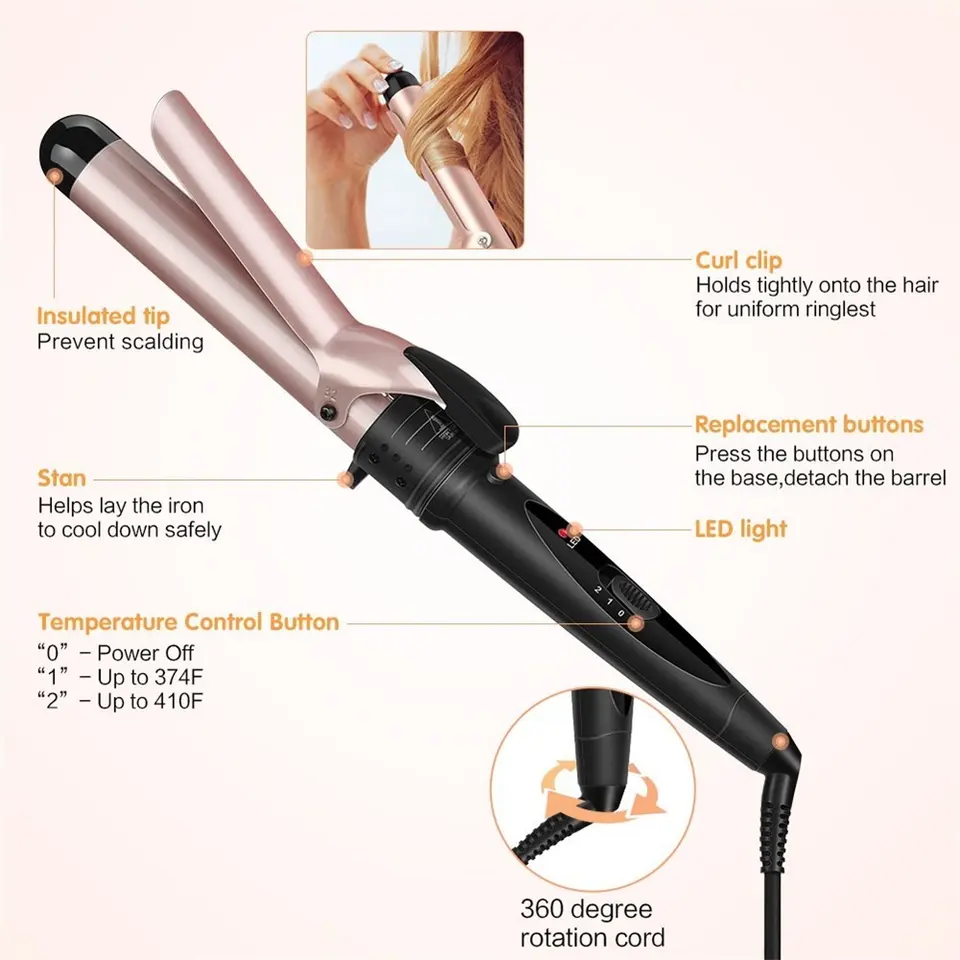 Profesjonalna lokówka do włosó – Hair Curling Wand recenzja i cena