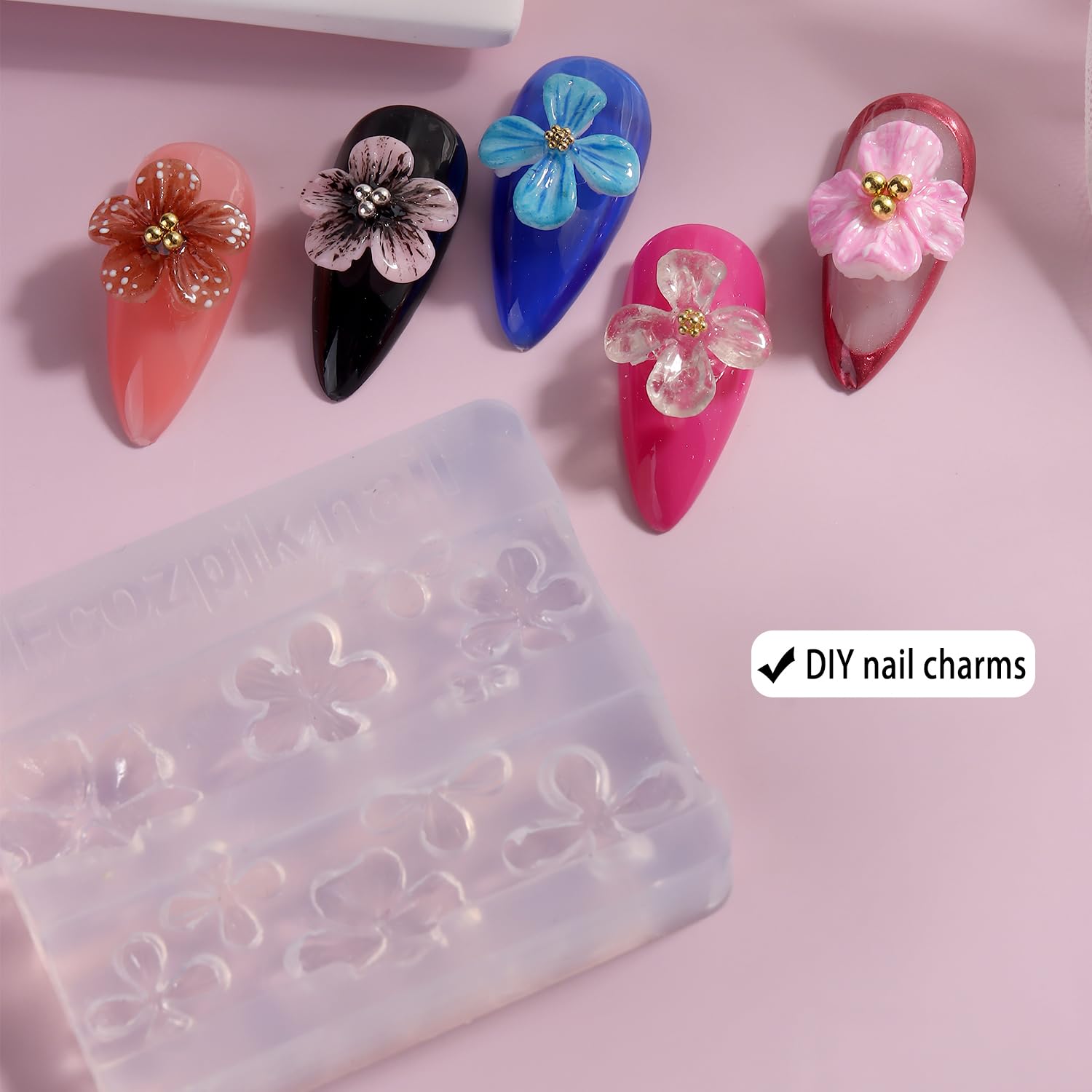 Forma silikonowa 3D do rzeźbie – Nail Art Stamping Kit recenzja i cena