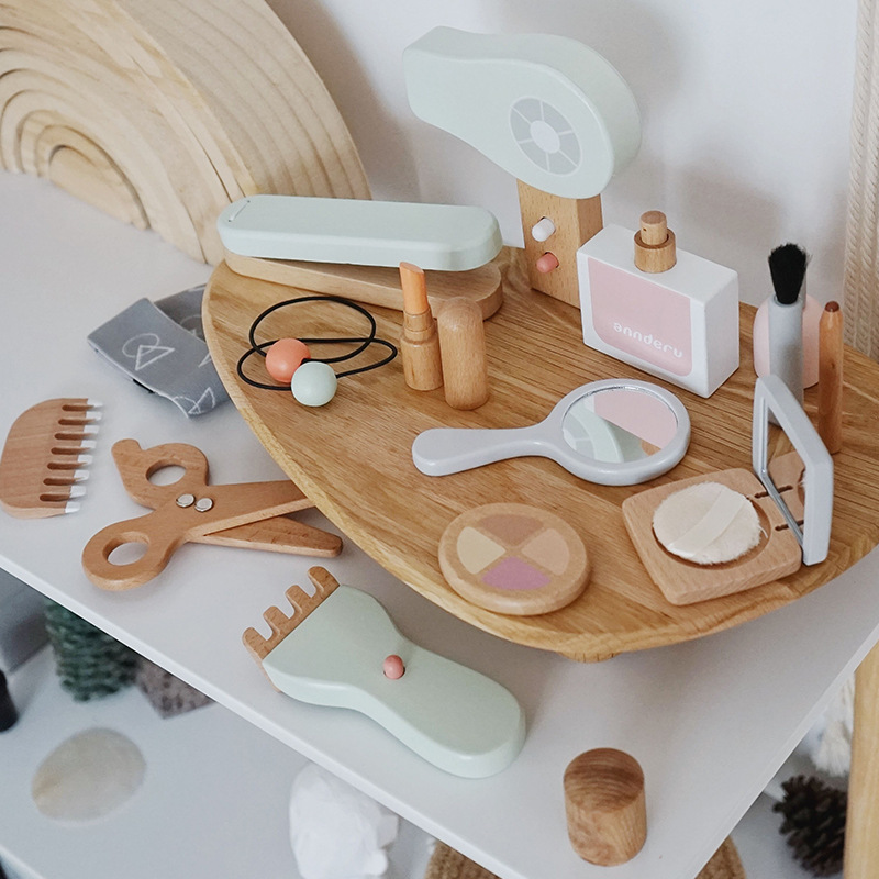 Nowy Drewniany Zestaw do Makij – Makeup Beauty Makeup Game recenzja i cena
