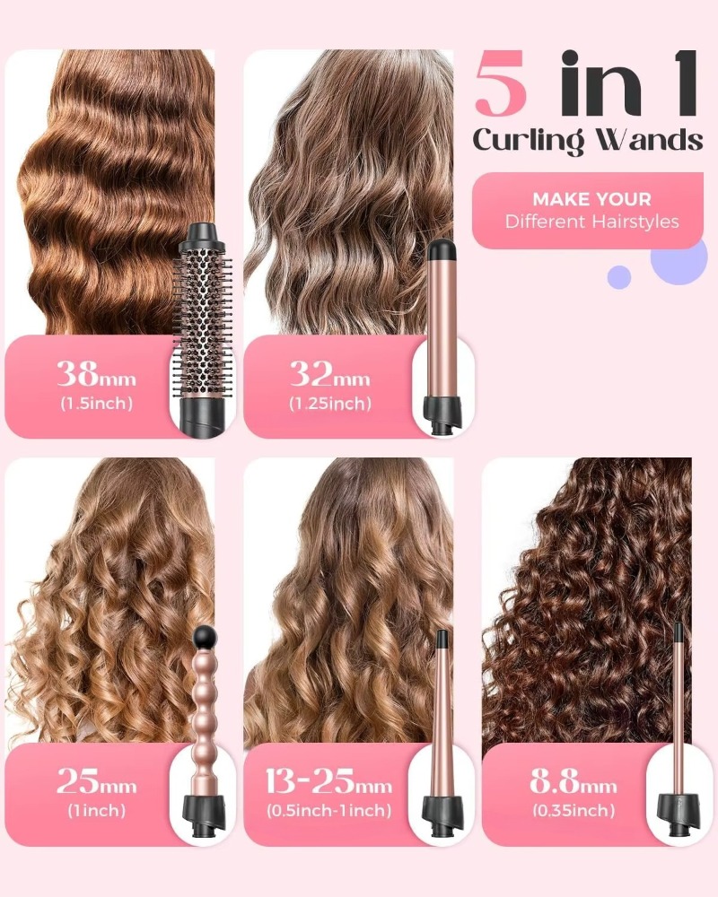 Luksusowa lokówka ceramiczna 5 – Hair Curling Wand recenzja i cena