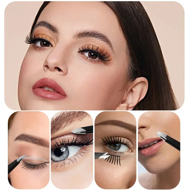 Kolorowe pęsety do brwi Ourine – Beauty - Makeup - Eyes recenzja i cena