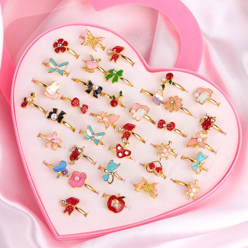 Urocze regulowane pierścionki  – Beauty Makeup For Kids recenzja i cena