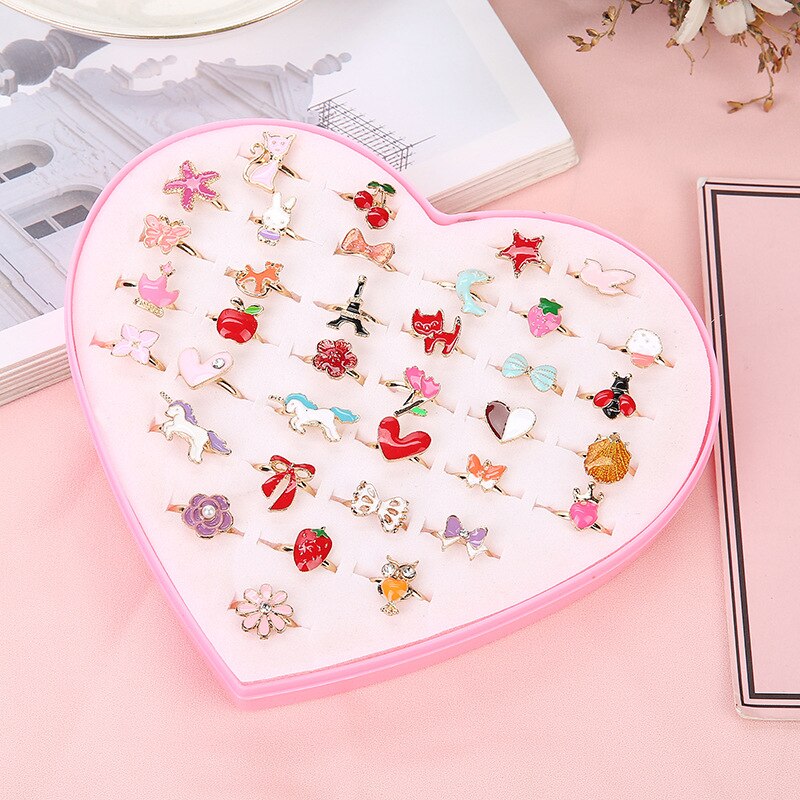 Urocze regulowane pierścionki  – Beauty Makeup For Kids recenzja i cena