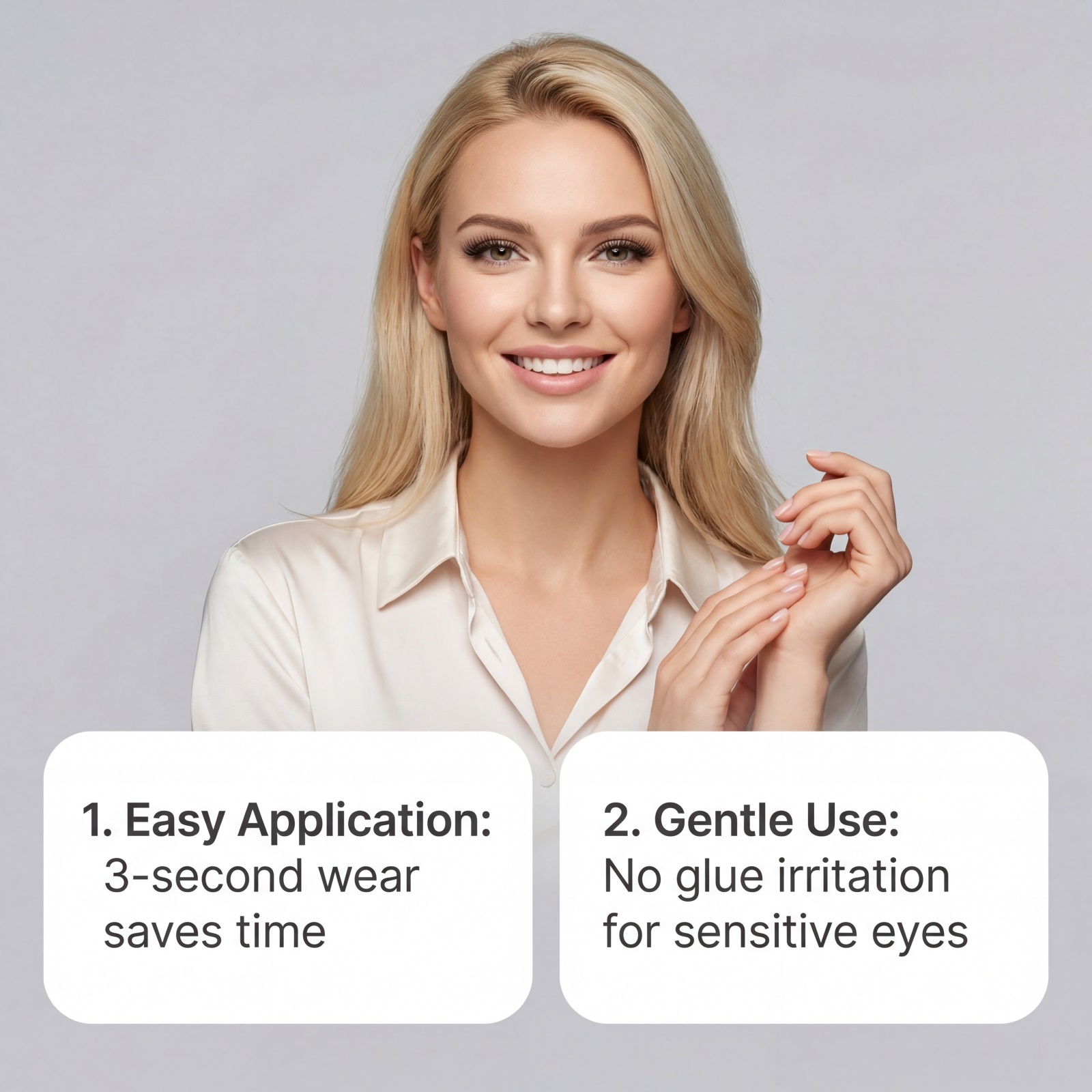 Magnetyczny zestaw sztucznych  – Beauty - Makeup - Eyes recenzja i cena