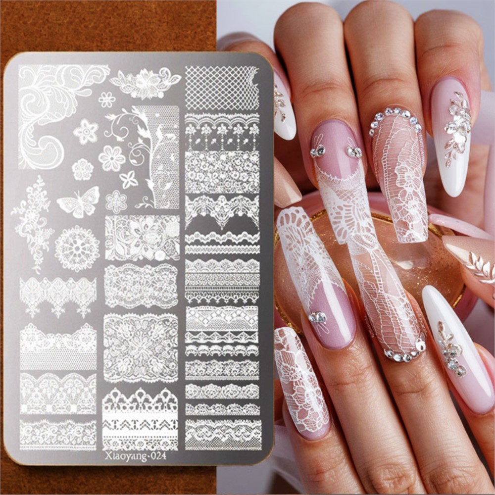 Płytka do stemplowania paznokc – Nail Art Stamping Kit recenzja i cena