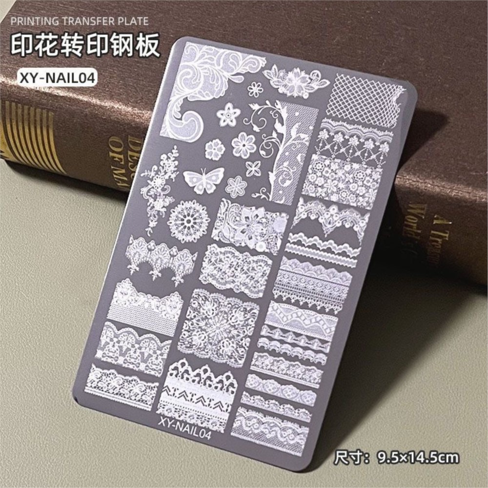 Płytka do stemplowania paznokc – Nail Art Stamping Kit recenzja i cena