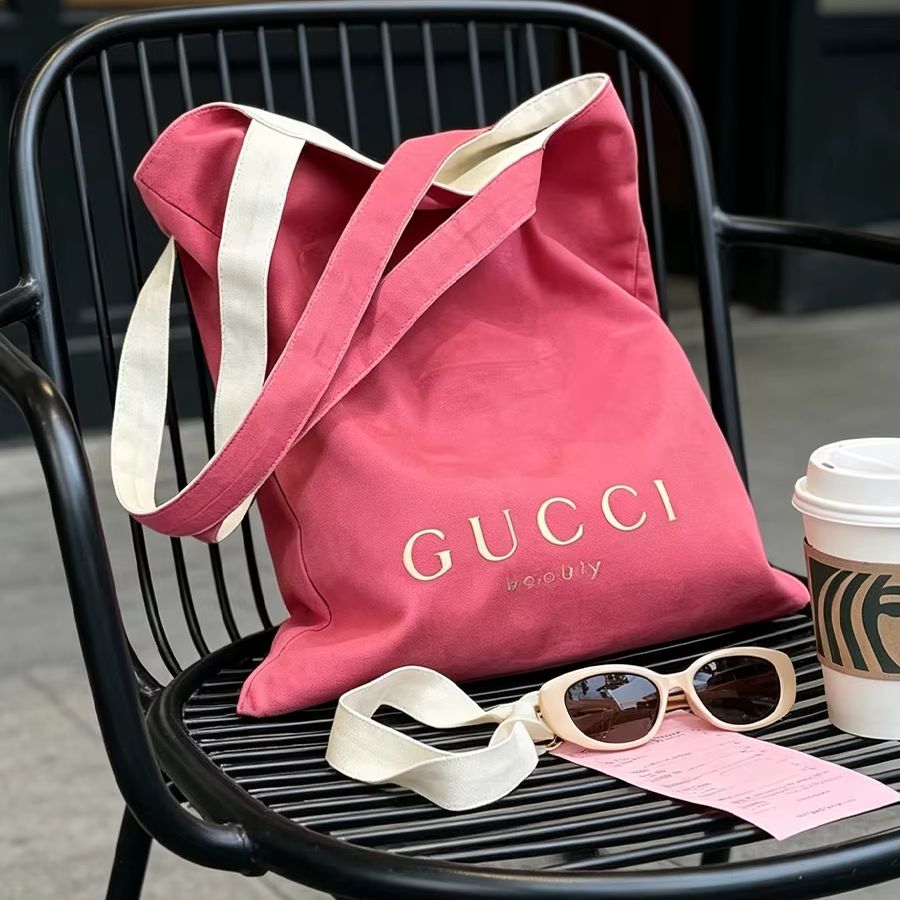Torba GUCCI damska, płócienna  – Beauty Makeup Sponge recenzja i cena